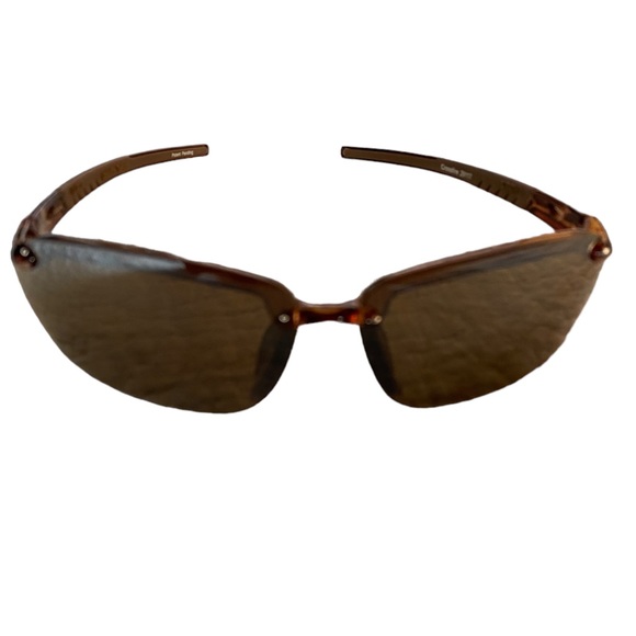 Very Nice Crossfire Mirror Sunglasses Brown Color Good Condition - Picture 5 of 5